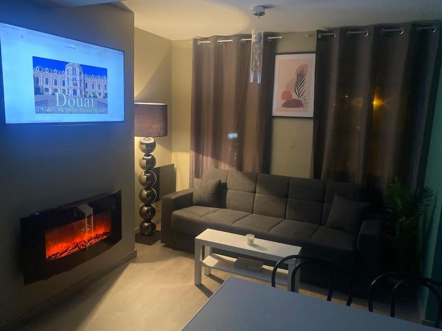 Appartement 3 - Hyper Centre - 1 A 4 Personnes Douai Luaran gambar